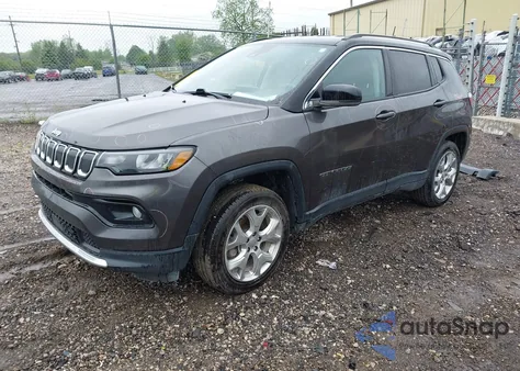 2022 Jeep Compass Limited 4X4 из США, поврежденный, VIN 3C4NJDCB0NT132239